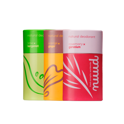 Rosmarino x Geranio & Arancia x Zenzero & Lime x Bergamotto